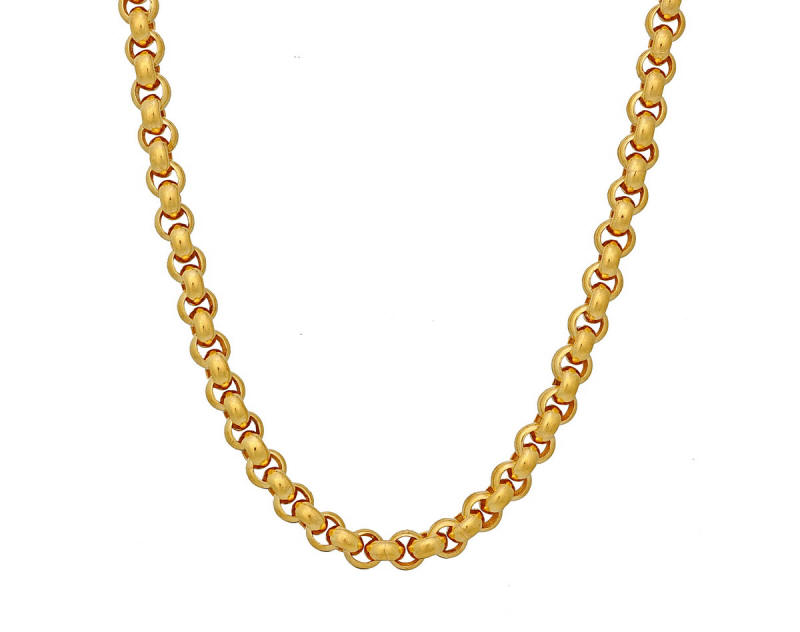 23k gold Rolo chain 10 baht