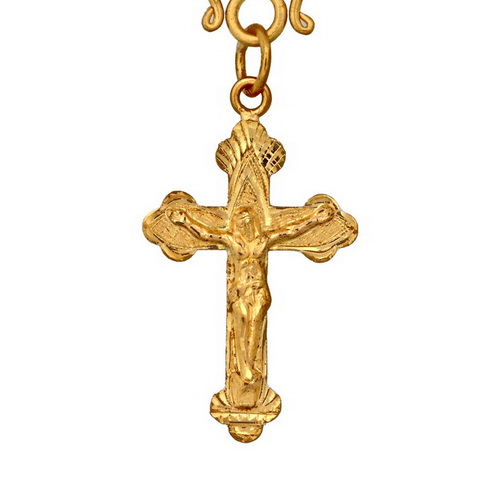 23k gold Crucific