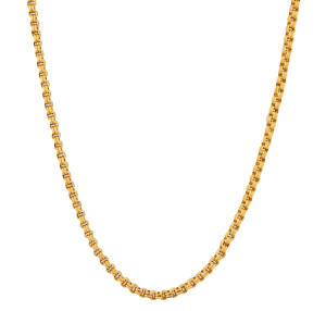 23k gold Double Rolo chain 2 baht